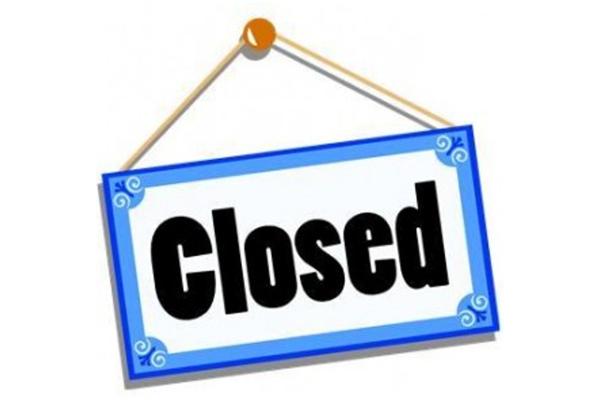 closed sign
