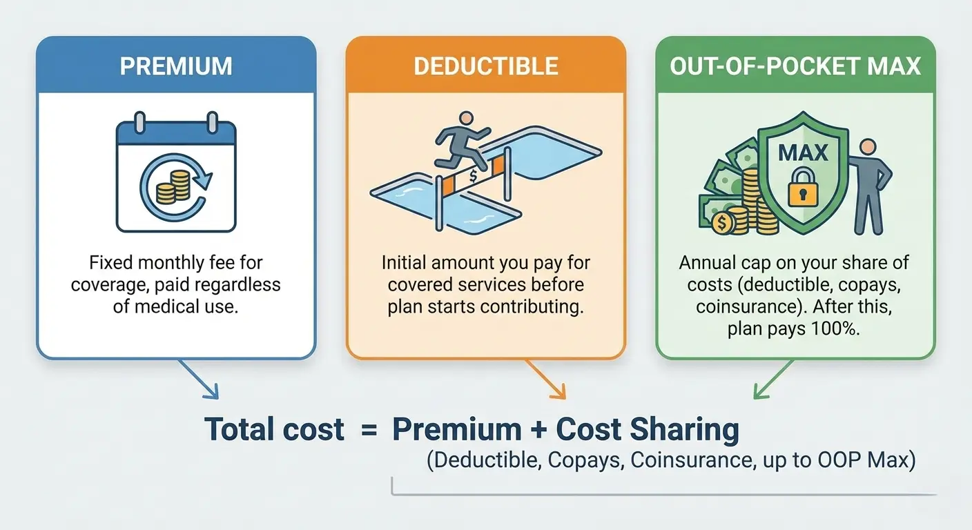 Family Health Insurance Quotes: premium, deductible, out-of-pocket max