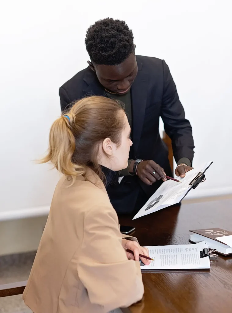 Adviser walking a client through how fixed indemnity health insurance compares with a major medical plan